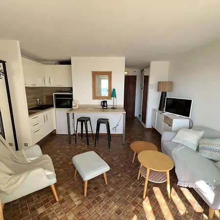 شقة Studio Cabine Au Cap D'Agde Avec Climatisation Et Parking - Fr-1-702-67 *