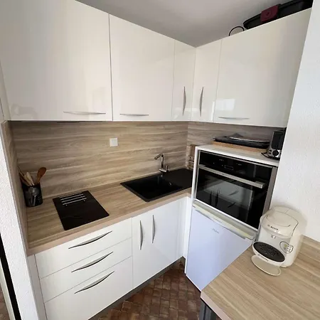 Studio Cabine Au Cap D'Agde Avec Climatisation Et Parking - Fr-1-702-67